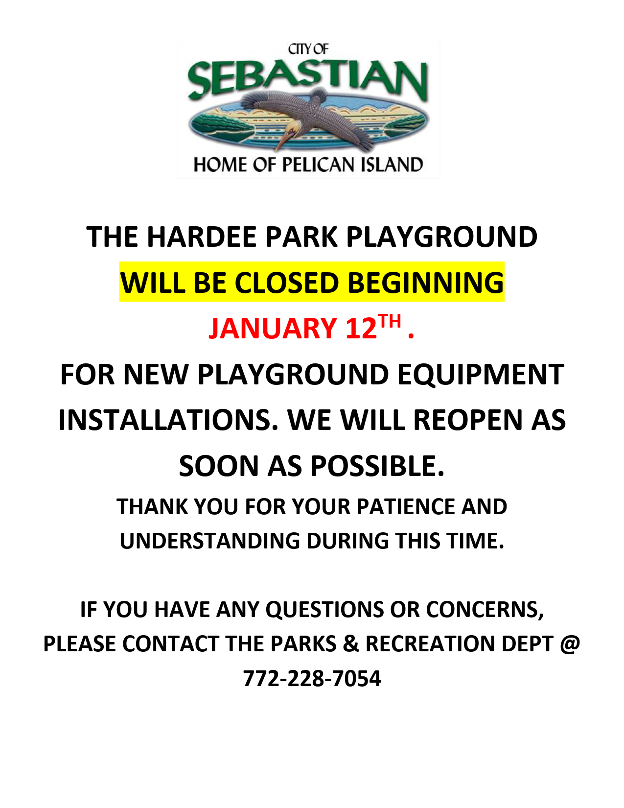 Hardee Park Playground Closure_2